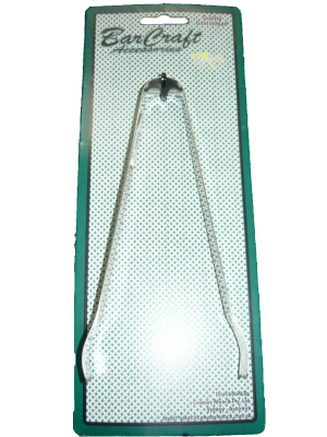 Ice Tongs Stainless Steel - Barcraft Accessories 1 Ice Tongs Stainless Steel - Barcraft Accessories