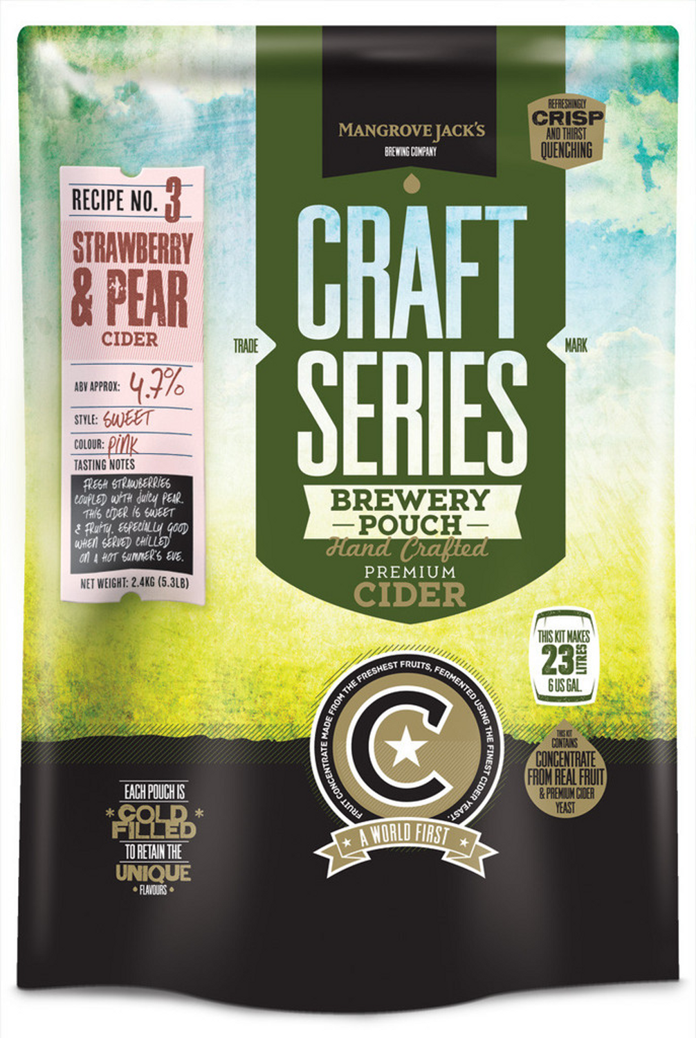 Mangrove Jack's - Strawberry and Pear - Craft Series
