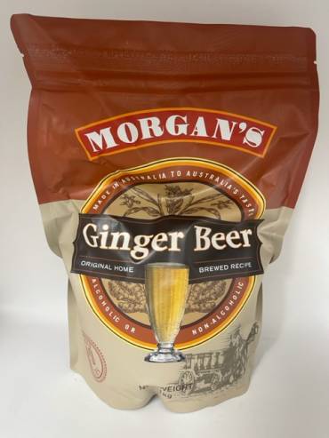 Homebrew Supplies 10 Morgan's Ginger Beer - Pouch 1KG