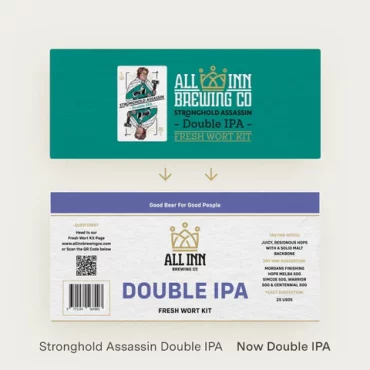 Fresh Wort Kit - Double IPA (All Inn Brewing Co)