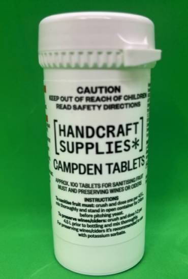 Campden Tablets - 100 Tablets