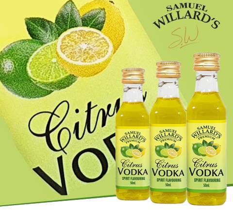 Citrus Vodka - Premium Samuel Willards 50ml 1 Citrus Vodka - Premium Samuel Willards 50ml