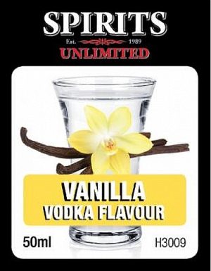 Vanilla Vodka Flavour - Spirits Unlimited