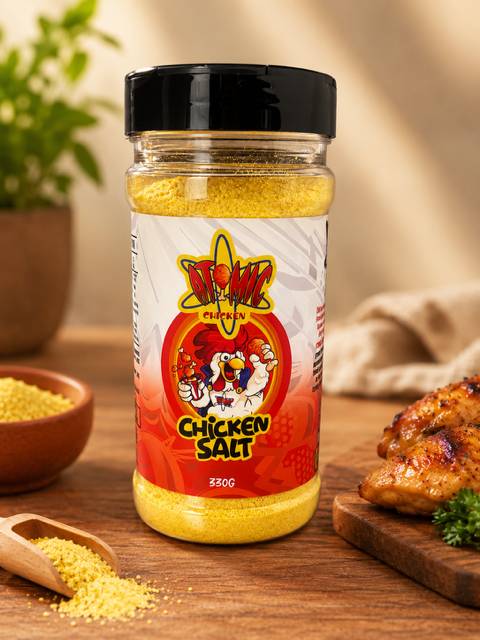 Atomic Chicken - Chicken Salt 330g 1 Atomic Chicken - Chicken Salt 330g