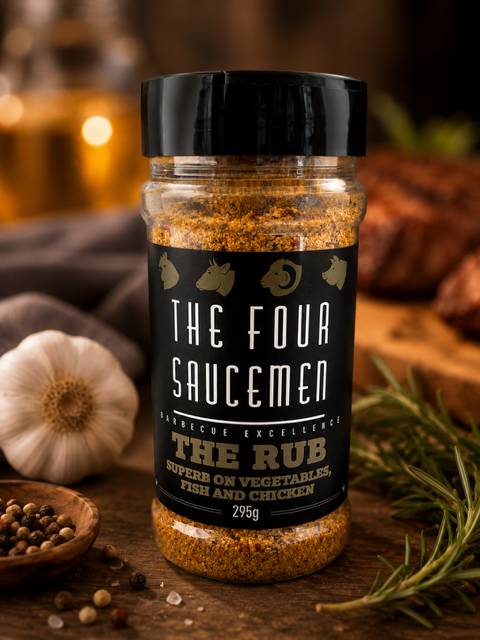 The Four Sauceman - The Rub 295g 1 The Four Sauceman - The Rub 295g