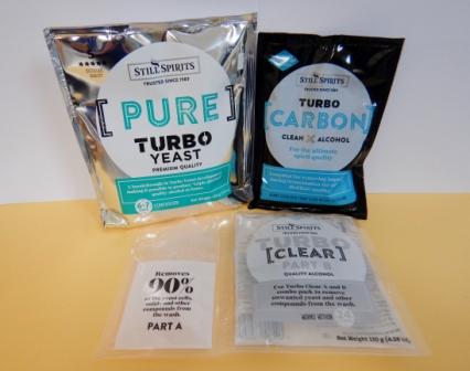 Yeast/Clear/Carbon Bundle - Pure Turbo 1 Yeast/Clear/Carbon Bundle - Pure Turbo
