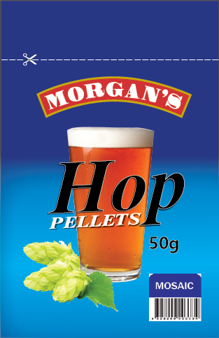 Mosaic Hop Pellets 50g - Morgans