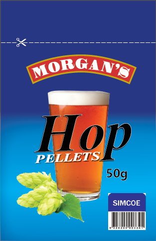 Simcoe Hop Pellets 50g - Morgans