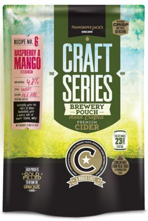 Raspberry & Mango Cider - Mangrove Jacks Craft Series