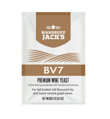BV7 Wine Yeast 8g – mangrove jacks 1 BV7 Premium Wine yeast