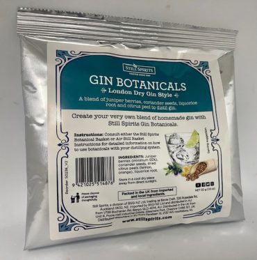 Gin Botanicals London Dry Gin Style - Still Spirits